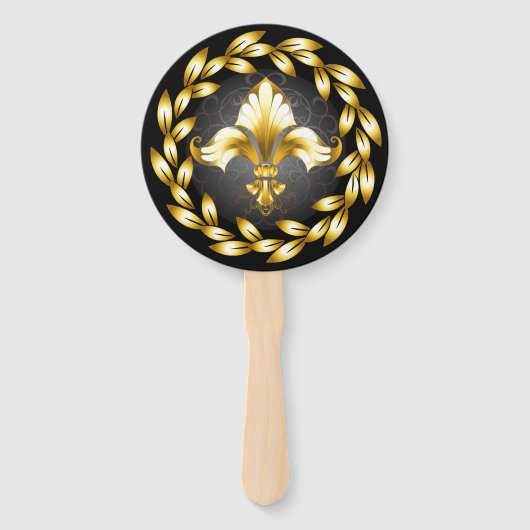 Lilie-Lüfter Fächer (Vorderseite)