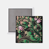 Lilie Magnet (Vorderseite/Rückseite)