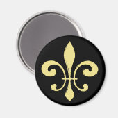 Lilie Magnet (Vorderseite/Rückseite)