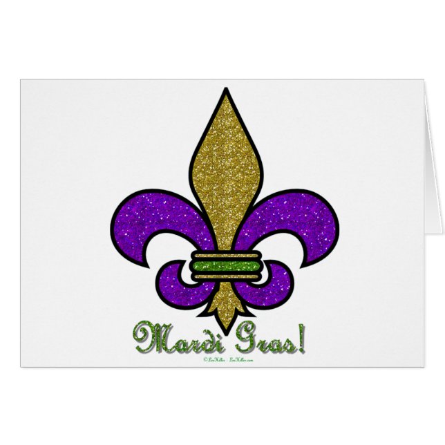 Lilie Mardi Gras (Vorderseite (Horizontal))