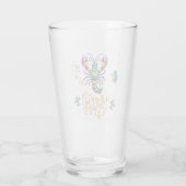 Lilie Mardi Gras Glas (Rückseite)