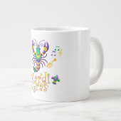 Lilie Mardi Gras Jumbo-Tasse (Vorderseite Rechts)