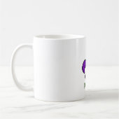 Lilie Mardi Gras Kaffeetasse (Links)