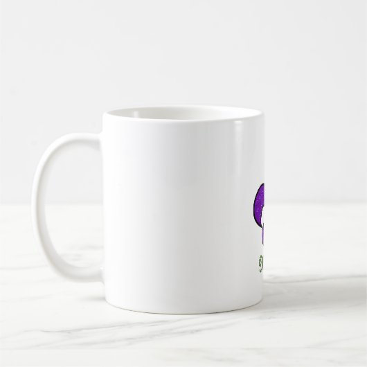 Lilie Mardi Gras Kaffeetasse (Links)