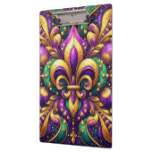 Lilie Mardi gras Klemmbrett (Links)