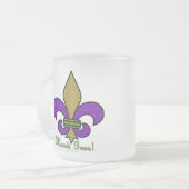 Lilie Mardi Gras Mattglastasse (Vorderseite Links)