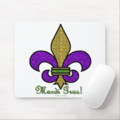 Lilie Mardi Gras Mousepad (Mit Mouse)