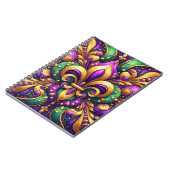 Lilie Mardi gras Notizblock (Linke Seite)
