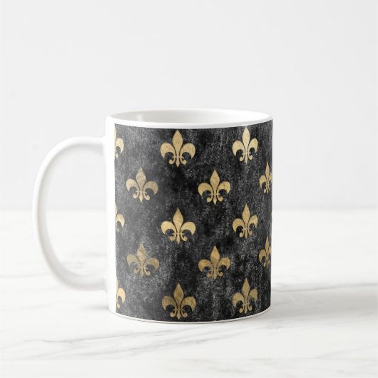 Lilie Mardi Gras Orleans Kaffeetasse (Links)