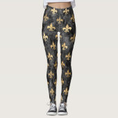 Lilie Mardi Gras Orleans Leggings (Vorderseite)