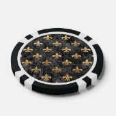 Lilie Mardi Gras Orleans Pokerchips (Einzeln)