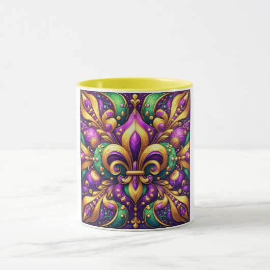 Lilie Mardi gras Tasse (Zentrum)