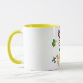 Lilie Mardi Gras Tasse (Links)