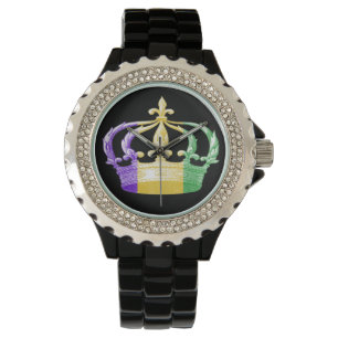 Lilie Mardi Gras Watch Armbanduhr