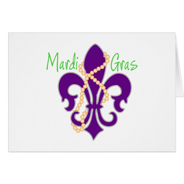 Lilie mit Perlen (Vorderseite (Horizontal))