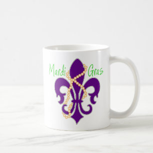 Lilie mit Perlen Kaffeetasse