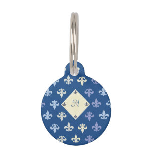 Lilie - Monogramm Tiernamensmarke