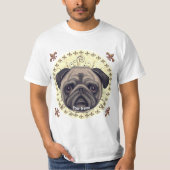 Lilie Mops T-Shirt (Vorderseite)