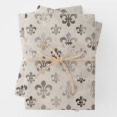 Lilie Muster dekoupage Geschenkpapier Set (Beispiel)