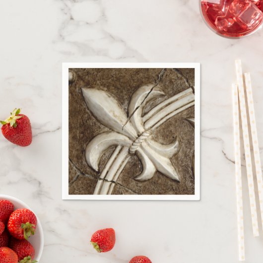 Lilie Napkin Serviette (Beispiel)