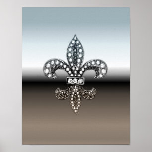 Lilie New Orleans Poster Jewel Sparkle