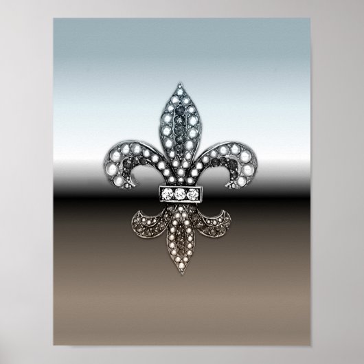 Lilie New Orleans Poster Jewel Sparkle (Vorne)
