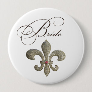 Lilie NOLA-Braut Bling Button