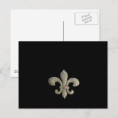 Lilie NOLA Bride Bling Postkarte (Vorne/Hinten)