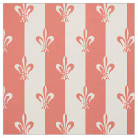 Lilie Off White & Terra Cotta Red