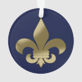 Lilie Ornament (Rückseite)