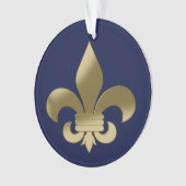 Lilie Ornament (Vorderseite)