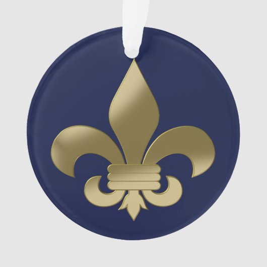 Lilie Ornament (Vorderseite)