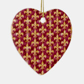 Lilie Ornment Keramik Ornament (Rechts)