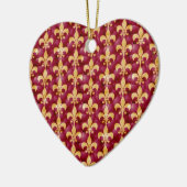 Lilie Ornment Keramik Ornament (Links)