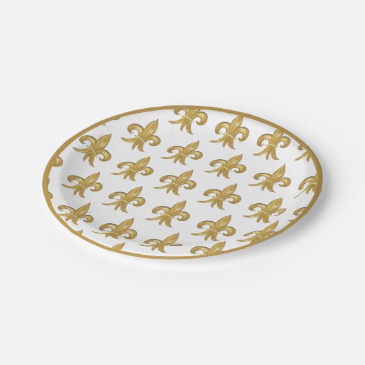 Lilie Pappteller (Schrägansicht)