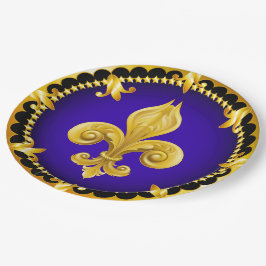 Lilie Party Goods Paper Plate Pappteller