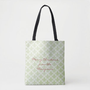 Lilie Pattern Editable Tote Bag Tasche