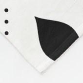 Lilie Pattern Fleecedecke (Ecke)