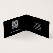 Lilie Pattern, Französisch, Royal, Navy Blue Visitenkarten (Innenseite)