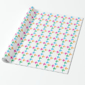 Lilie Pattern Geschenkpapier (Ungerollt)