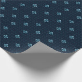 Lilie Pattern Geschenkpapier (Ecke)