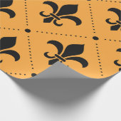 Lilie Pattern Geschenkpapier (Ecke)