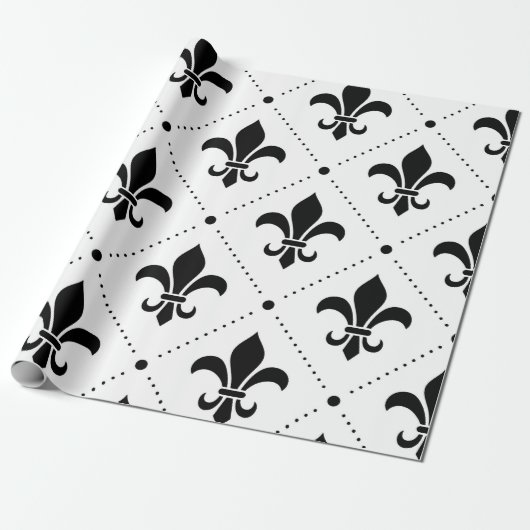 Lilie Pattern Geschenkpapier (Ungerollt)