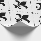Lilie Pattern Geschenkpapier (Ecke)