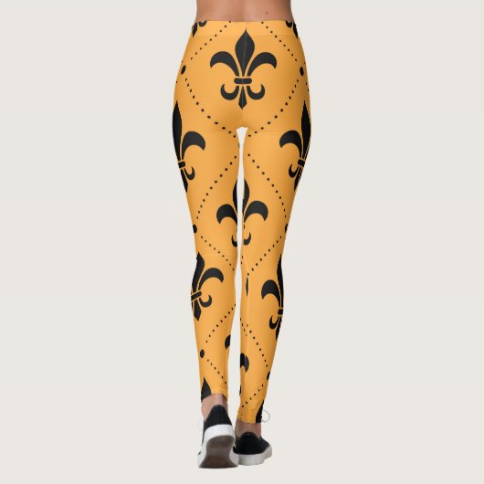 Lilie Pattern Leggings (Rückseite)