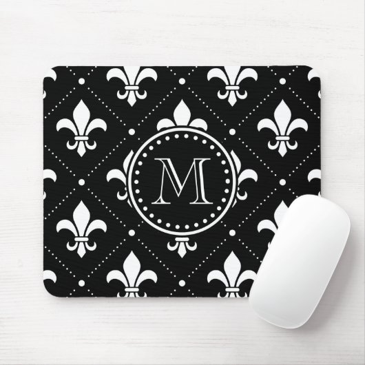 Lilie Pattern Mousepad (Mit Mouse)