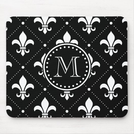 Lilie Pattern Mousepad (Vorne)