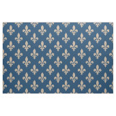 Lilie Pattern, Royal French, Cream on Blue Stoff (Fat Quarter (45,7 x 55,9 cm))