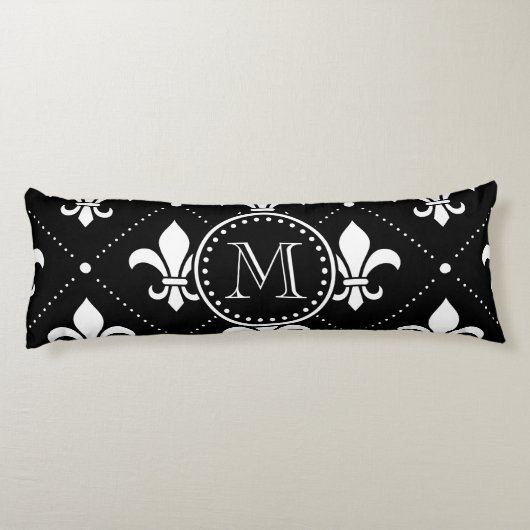 Lilie Pattern Seitenschläferkissen (Rückseite)