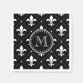 Lilie Pattern Serviette (Vorderseite)